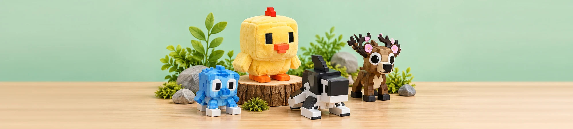 Seleção de brinquedos da coleção Roblox